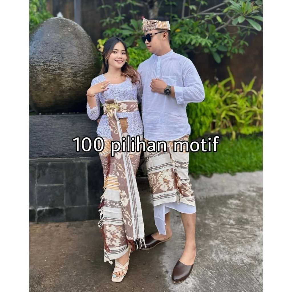 Tenun Saput Bali / Saput Bali / Kamen Bali / Udeng Bali / Tenun Saput Blanket / Tenun Kamen Bali / C