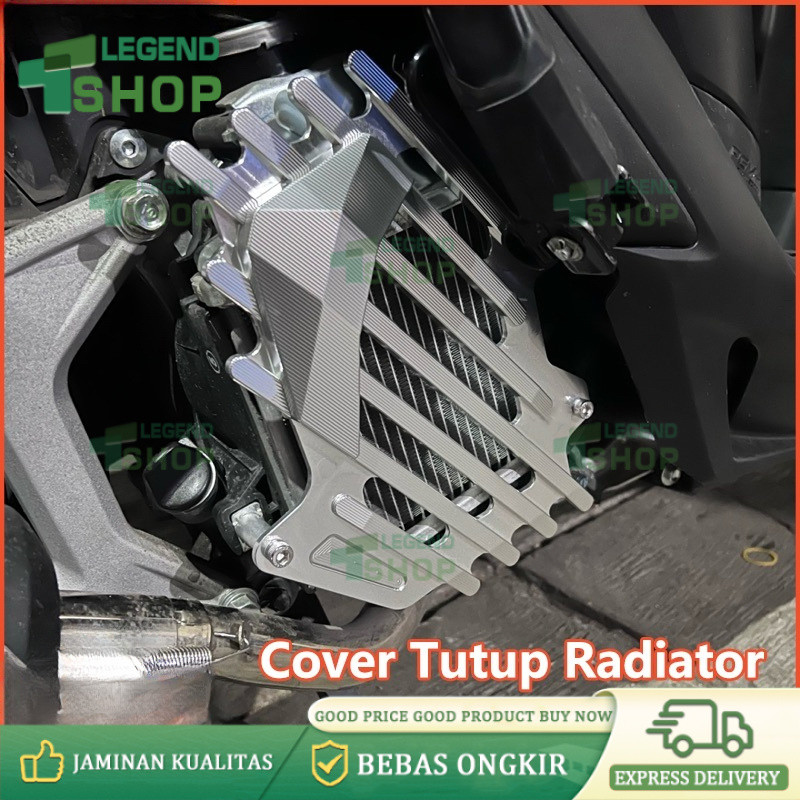 COD Cover Tutup Radiator Billed Vario PCX 125 150 CNC NBT Performance / Cover Radiator Billed / Cove