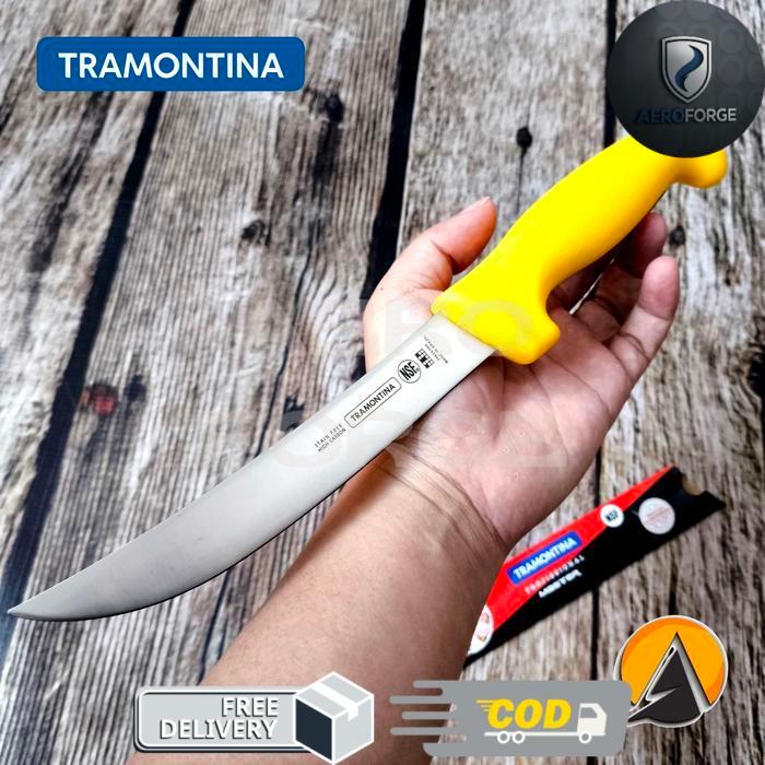 Boning knife pisau tramontina prof master 6" original yellow 24604/056 - Tanpa sarung