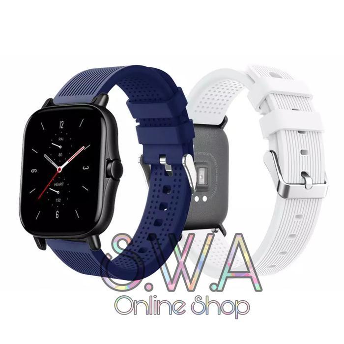 Strap Strip Lurus Tali Jam Xiaomi Huami Amazfit GTS 2 Mini Watch Band