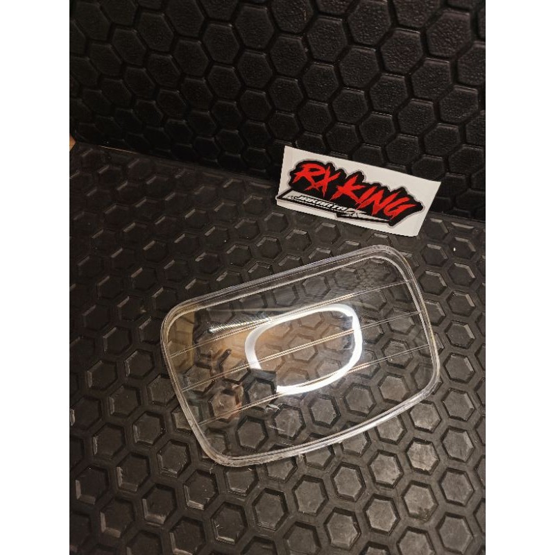 kaca lampu oval rx king kaca bening