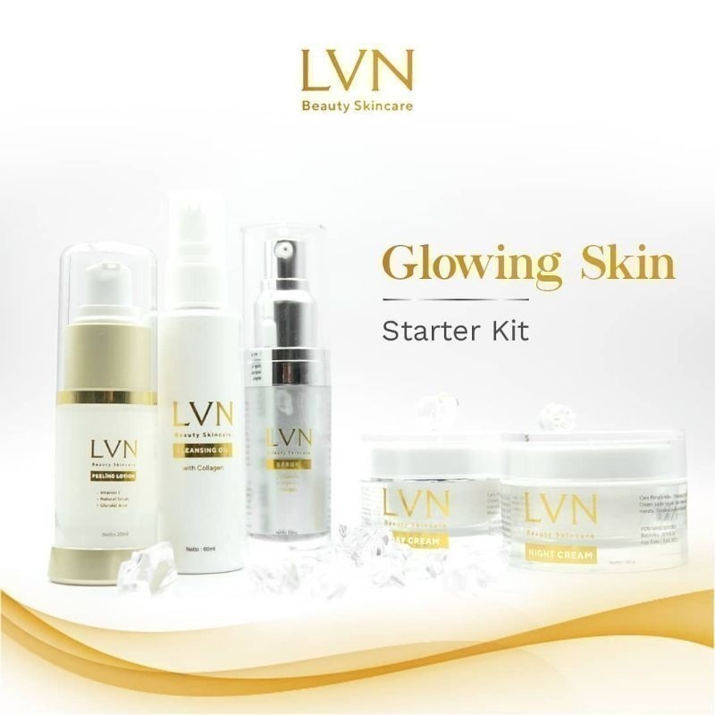 Lvn Skincare Original 100% | Day Cream | Night Cream | Peeling Lotion | Serum | Serum Glowing | Clea