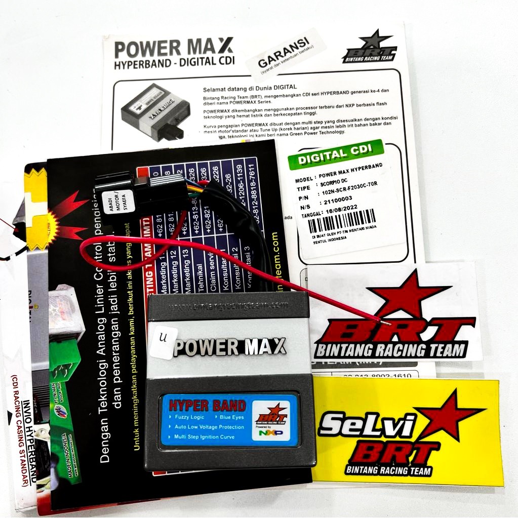 CDI BRT POWERMAX HYPERBAND SCORPIO DC
