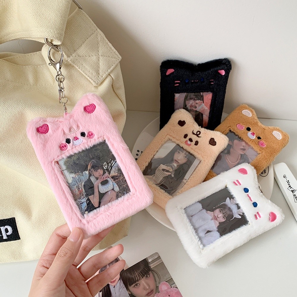 Student Id Card Cover Lightweight 3 In Photo Card Protector Instax  Photo Sleeve Portable K-Pop Phot