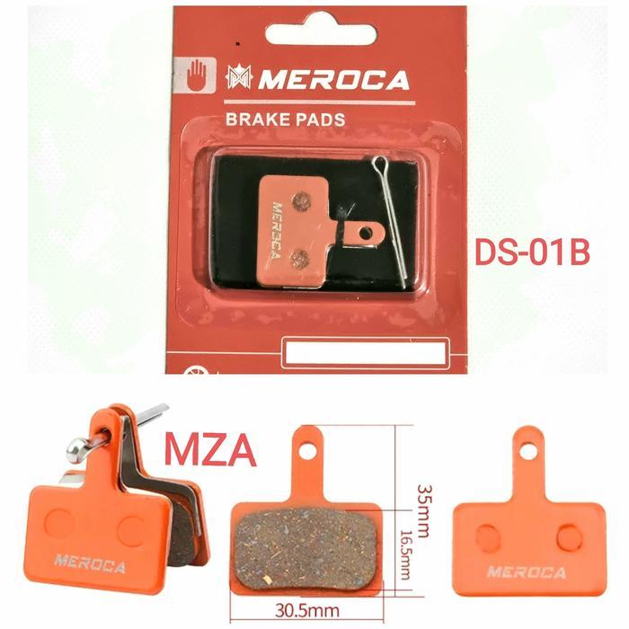 Kampas Rem Sepeda Meroca For Shimano Alivio Acera Tektro MT200 Brake pad Rem Hidrolik Sepeda