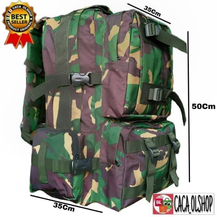 MT   Tas|Ransel Punggung Loreng ABRI Standar TNI Model Lebanon Besar