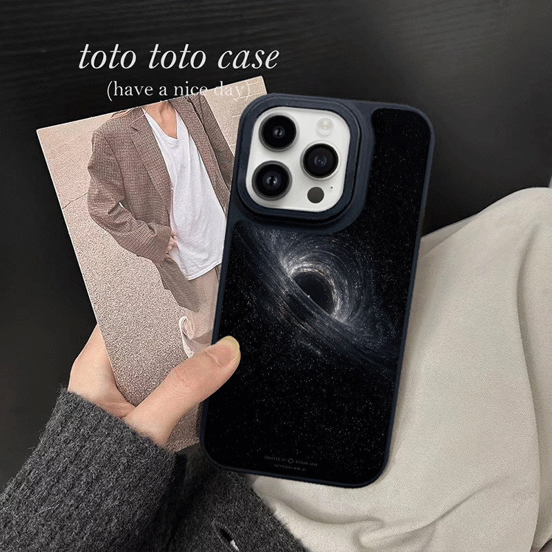 Casing Lubang Hitam Kosmik untuk Iphone 7 8 14 15 16 Plus XS Iphone XR 7 Plus XS MAX Iphone 11 11 pr
