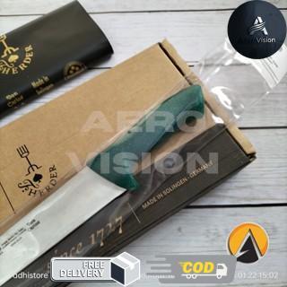 Pisau Butcher knife F. Herder Abr. Sohn cap garpu don carlos original 31 cm straight bilah lurus mad