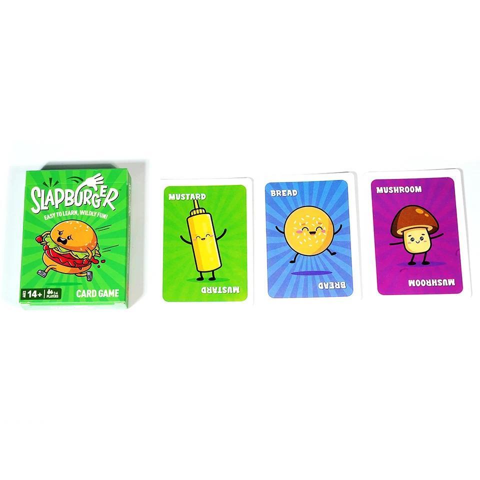 Permainan Kartu Slapburger, Permainan Cepat untuk Anak-anak dan Keluarga, Permainan Kartu Seru untuk