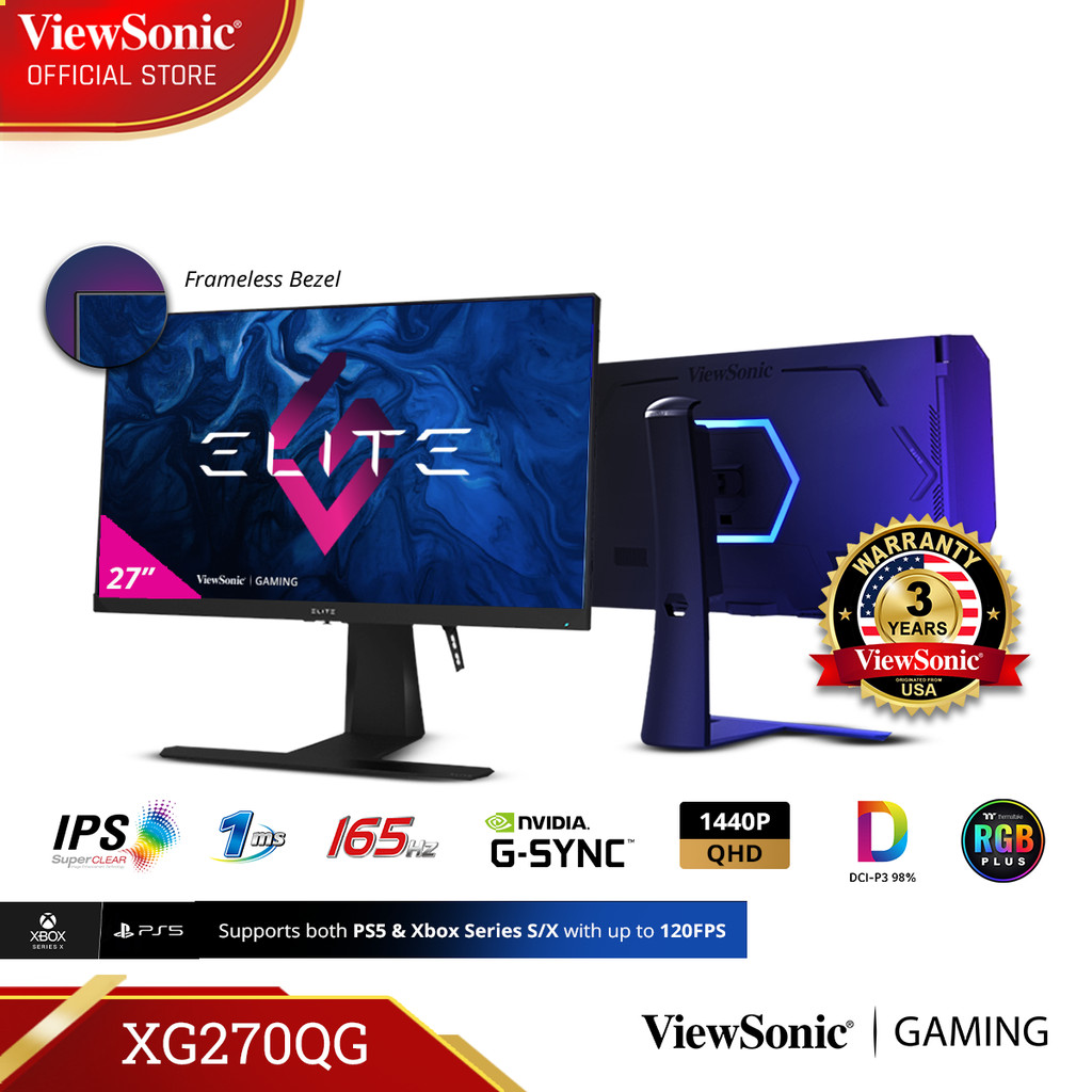 ViewSonic XG270QG Monitor Gaming