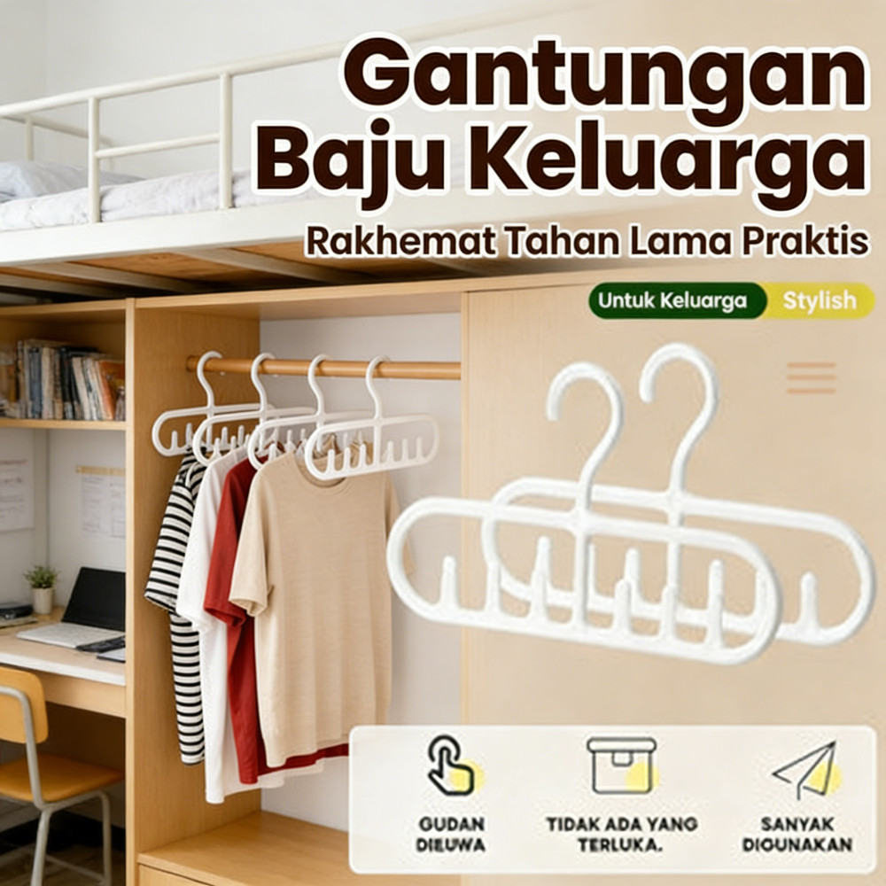 Baju Keluarga Gantungan Asrama Gantungan Jaket Bekas Untuk