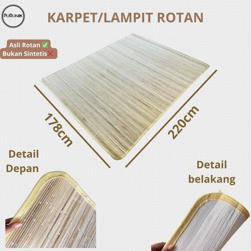 Lampit Rotan Asli Kalimantan