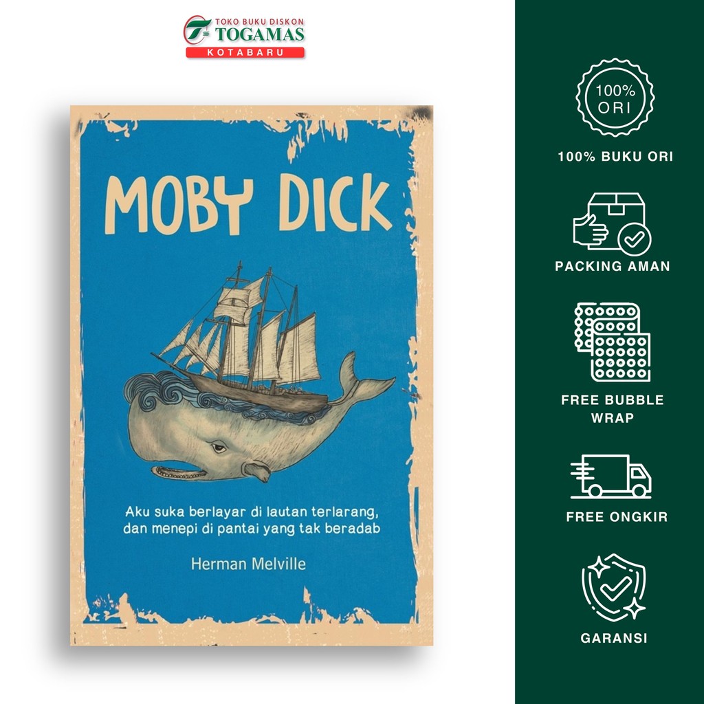 Moby Dick - Herman Melville - Novel Original