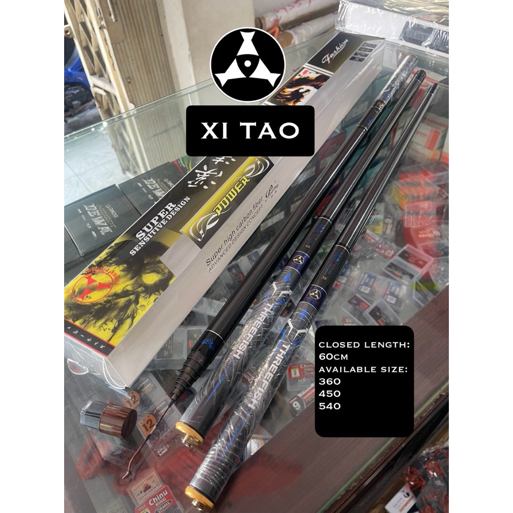 PROMO JORAN TEGEK THREEFISH XITAO ZHENYUE XIJIANG 360 450 540 Termurah 2026