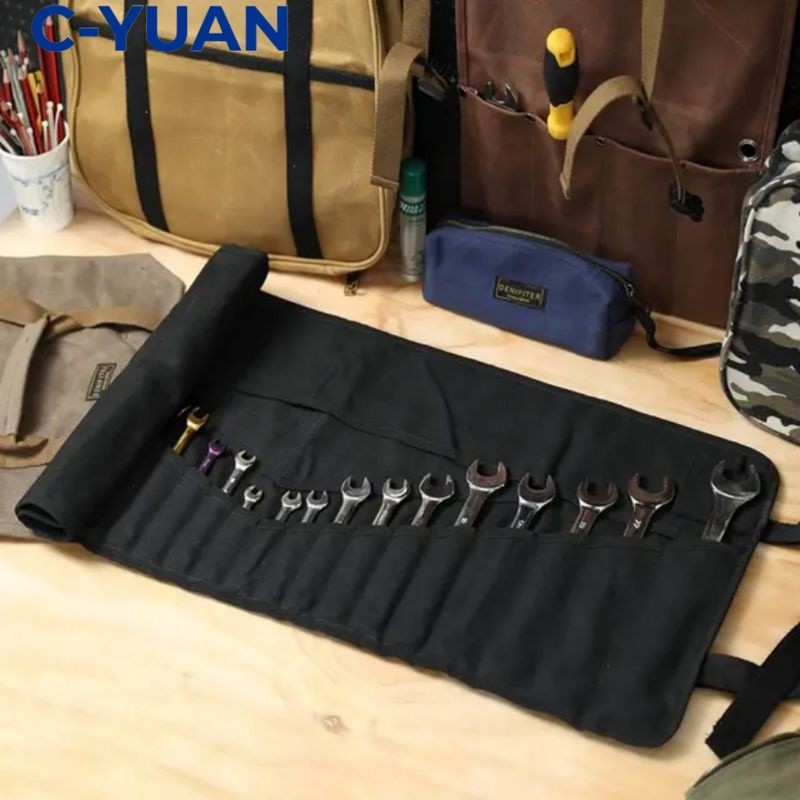 CYUAN tas kunci kunci, tas kunci pas lipat, tas kunci tas alat alat mekanik tukang