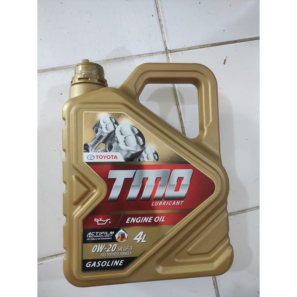 Oli mesin mobil Toyota TMO Gold 0W-20 4 liter