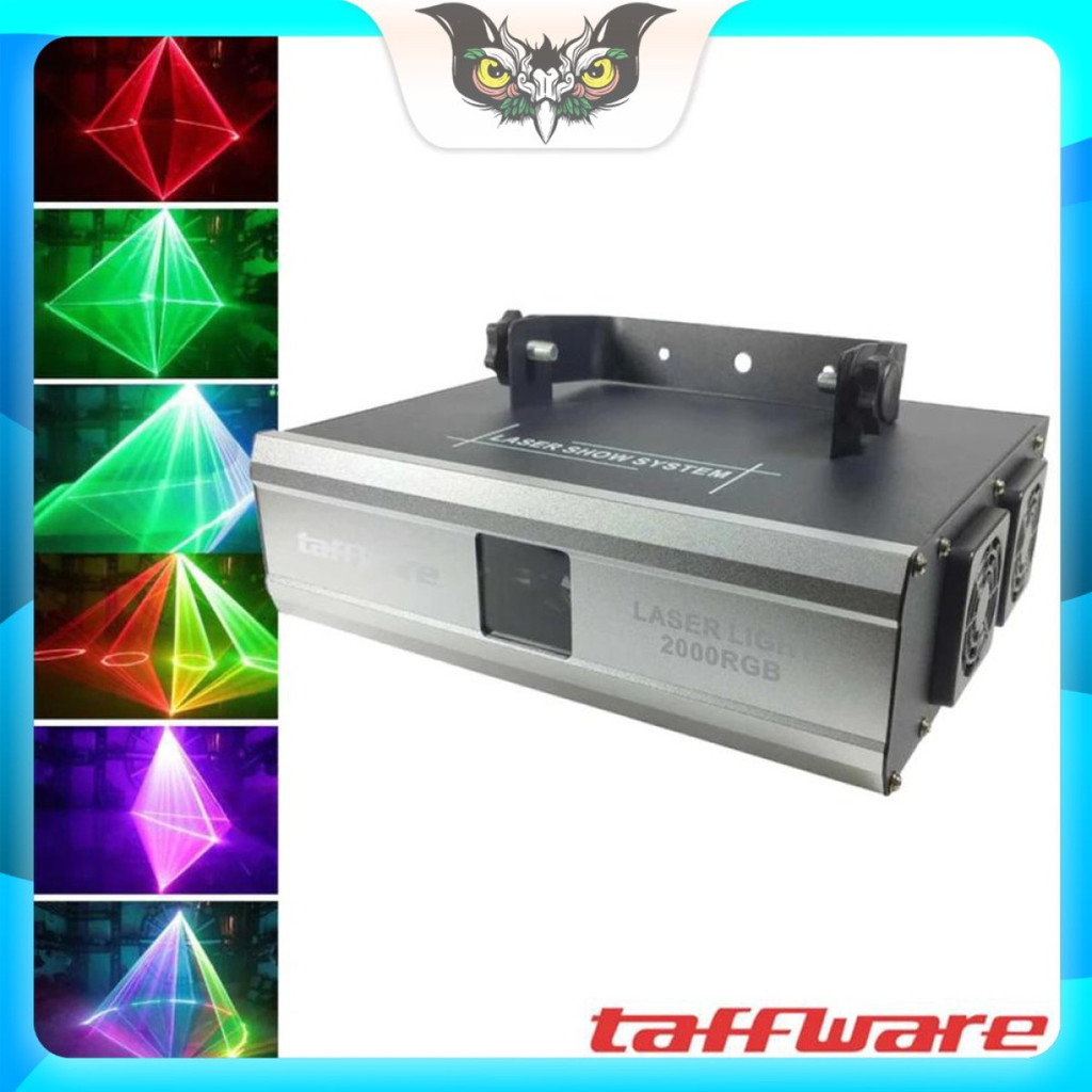 Lampu Proyektor Laser Panggung LED RGB Animasi Light Sensor Suara DMX