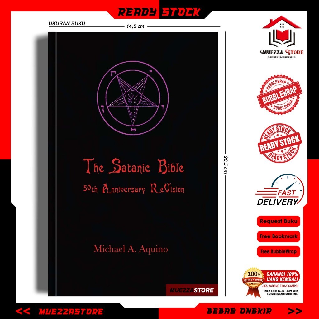 The Satanic Bible: 50th Anniversary ReVision by Michael A. Aquino