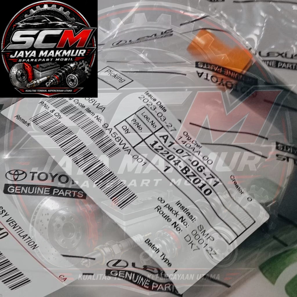 Selang Valve PCV+Valve PCV Original Toyota Avanza Xenia Rush Terios