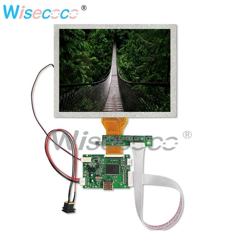 8.0 in LCD TFT LCD 800x600 high resolution  TTL 50pin with control driver board