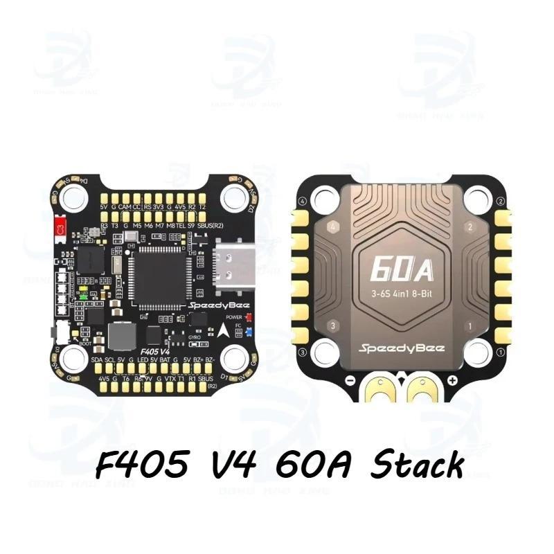 1pcs for F405 V4 60A Stack 3-6S FC&ESC ICM42688P F405 FC Flight Controller BLHELIS 55A 4in1 ESC for 