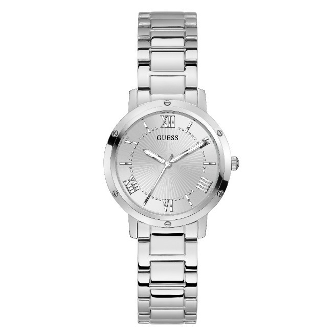 GUESS-DAWN GUESS Ladies Silver Tone Analog Watch