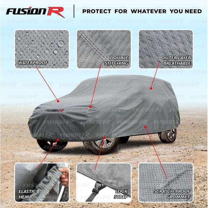 Cover Sarung Mobil CALYA SIGRA Fusion R Multi Waterproof Not KRISBOW