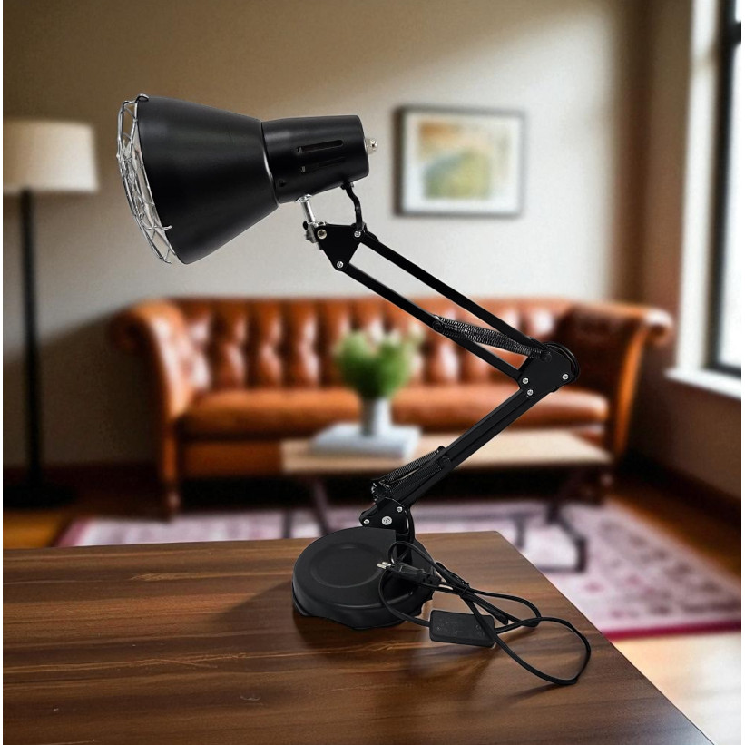 Dudukan Lampu Belajar Long Arm E27 150W  F-150