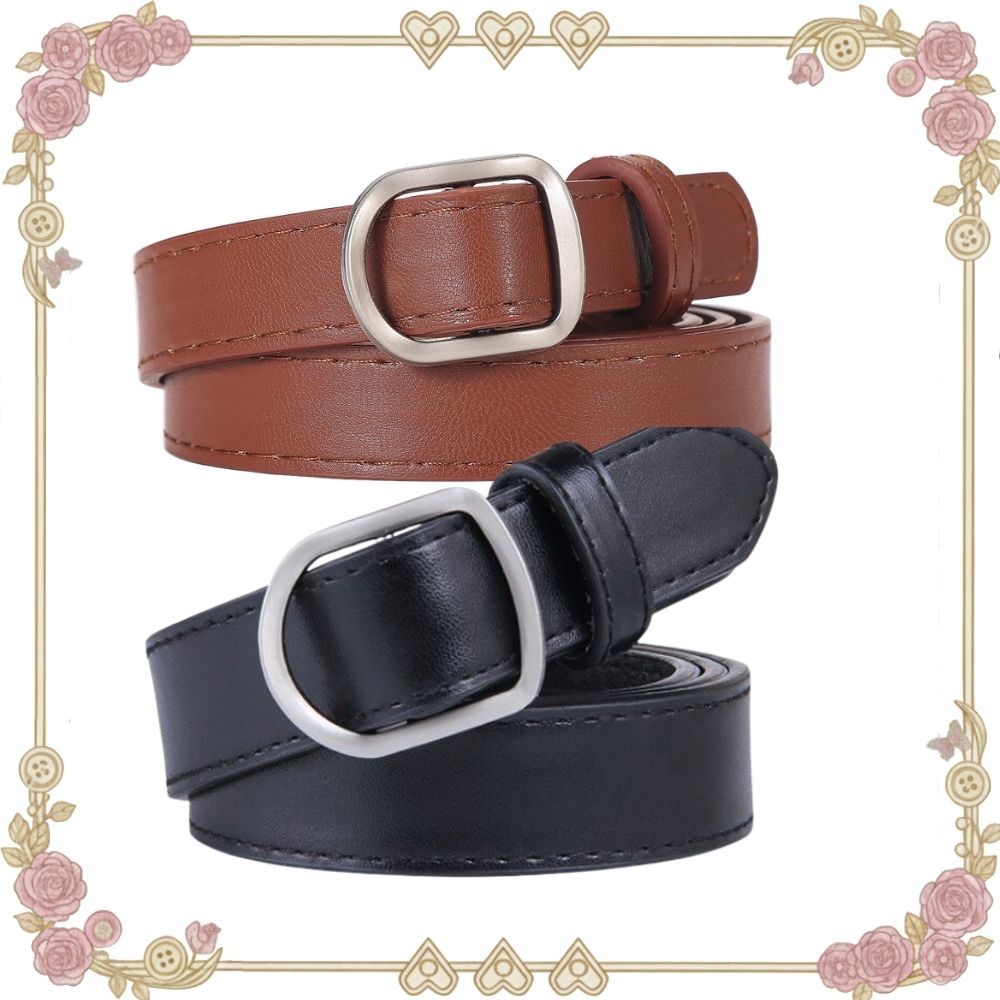 RABURI IKAT PINGGANG WANITA D-RING BUCKLE RETRO SABUK PINGGANG KECIL CASUAL FASHION KOREA BELT MINIM