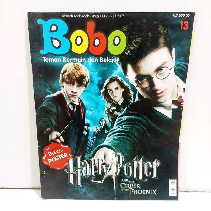 Majalah Bobo 5 Juli 2007 : Harry Potter and the order of the Phoenix