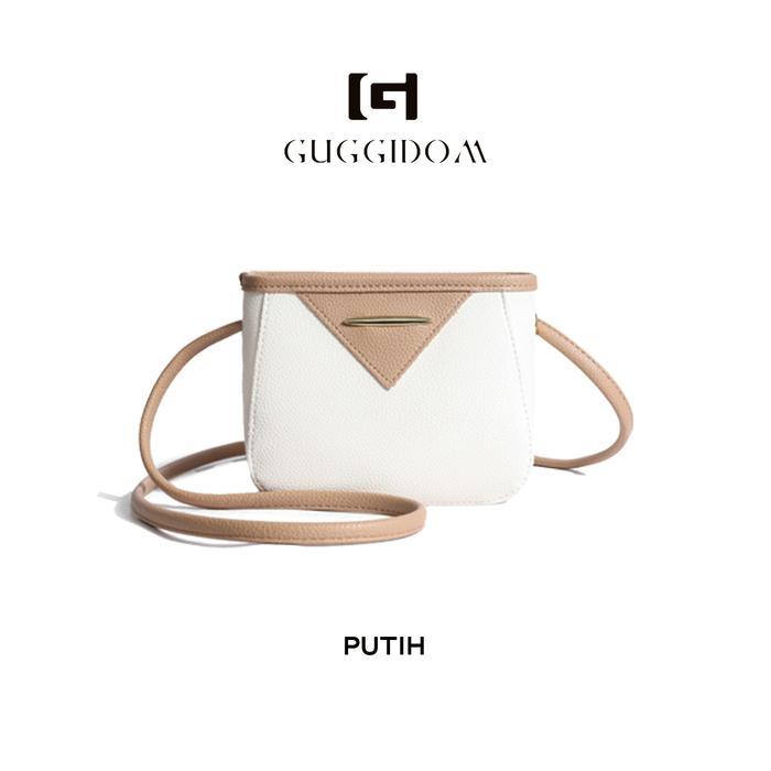 GUGGIDOM - Tas Selempang Wanita Tas Shoulder Bag Fashion Women Mini Bag Tas Wanita Kasual Sling bag 