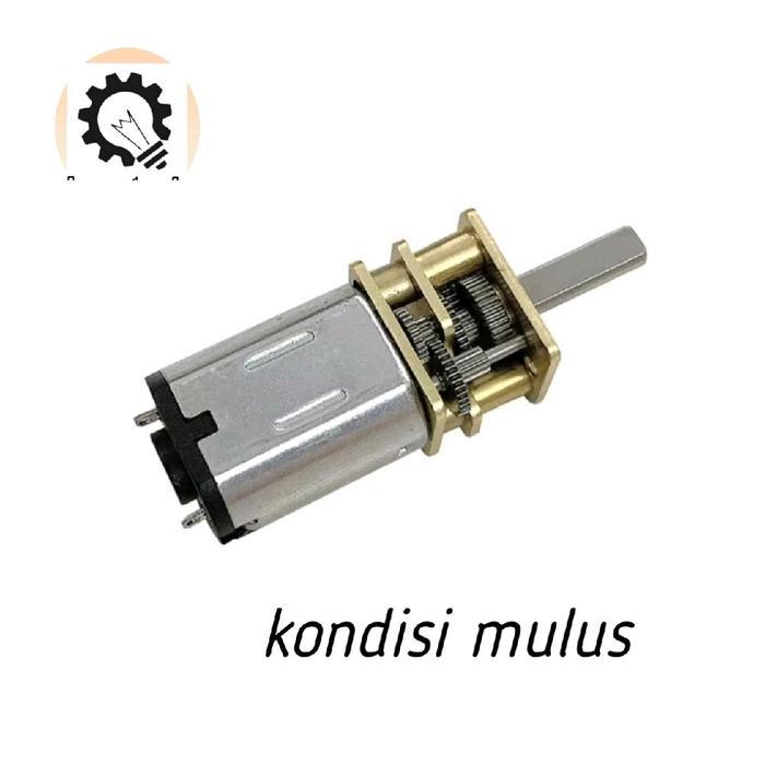 Motor DC N20 Gearbox Speed Reduction - mulus