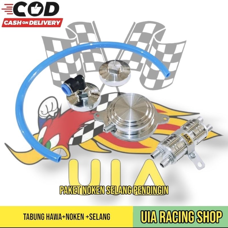 Tutup Klep Mio Racing Tutup Timing Mio Tabung Hawa Racing CNC Silver