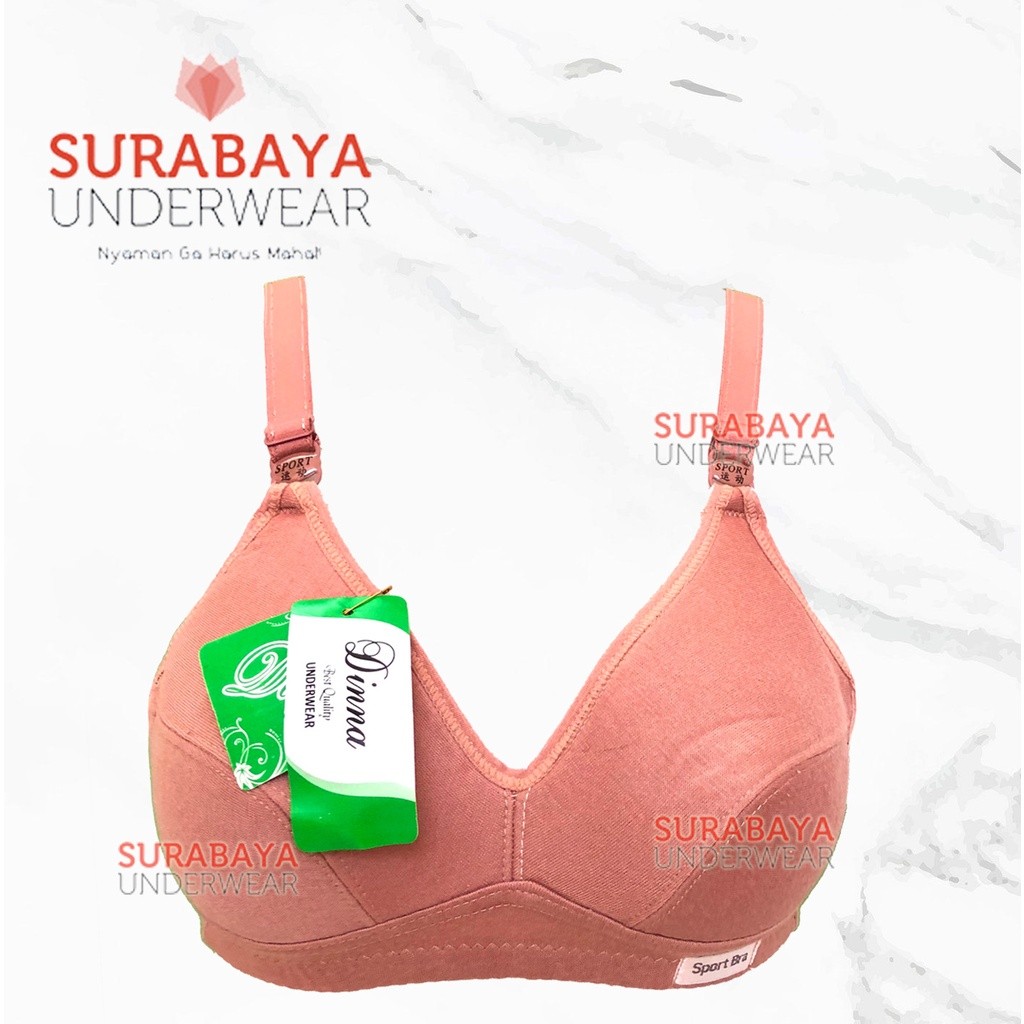 Promo Murah SPORT BRA KATUN NYAMAN BUAT SEHARI HARI SIZE BESAR MERK DN (SIZE 34-46) Terlaris