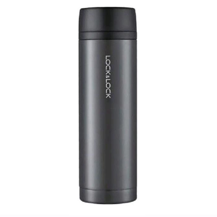 LOCK N LOCK COMPACT TUMBLER 250ML BLACK BOTOL MINUM TERMOS LHC4133 - M - Hitam