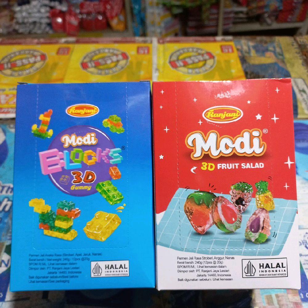 permen ranjani modi BLOCKS isi 12pcs