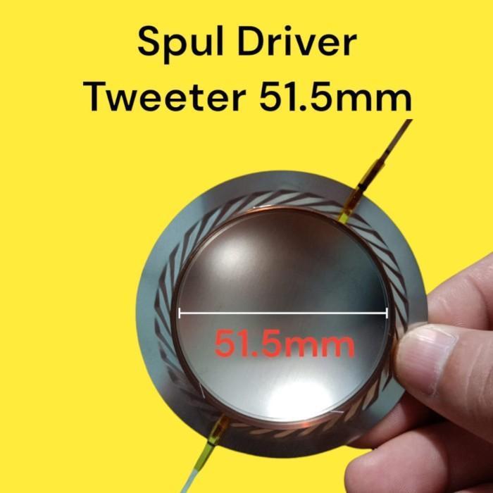 Grosir Komponen Spul Driver Tweeter 35.5mm 38.5mm 51.5mm - 51.5mm