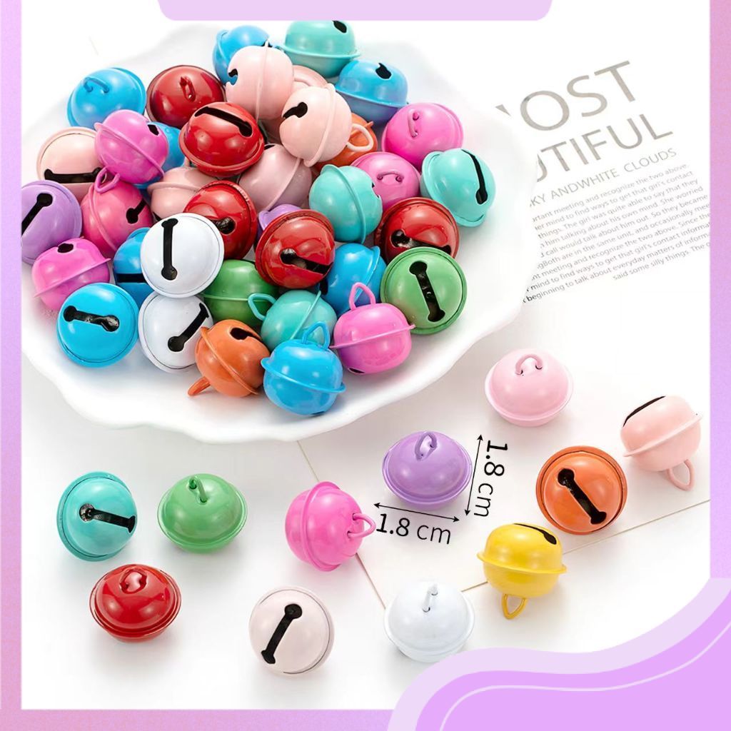 [1pcs/18mm] Lonceng|Lonceng kecil krincing|Lonceng kecil|Lonceng gantungan Bahan Metal Accesories- L