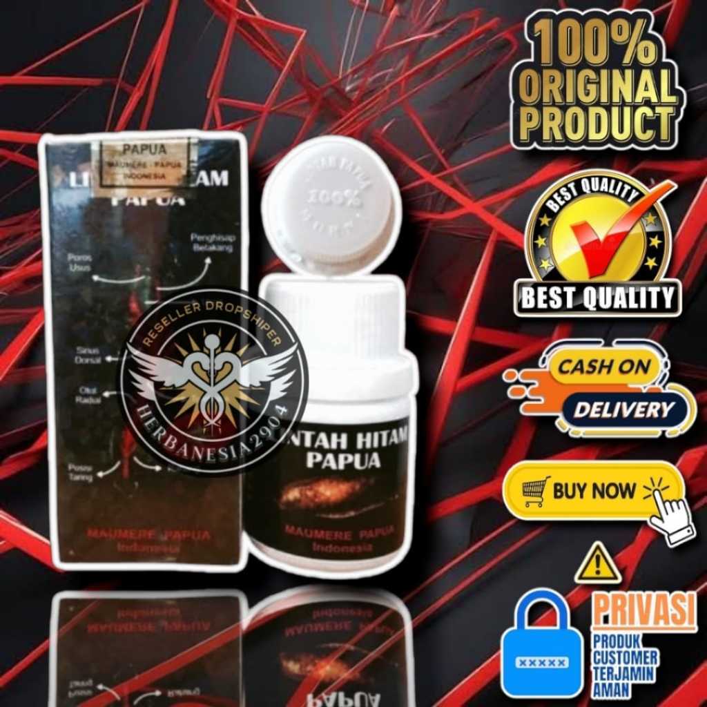Siap Kirim Bisa Cod Minyak Lintah Asli Papua 100% Original Permanen wn~