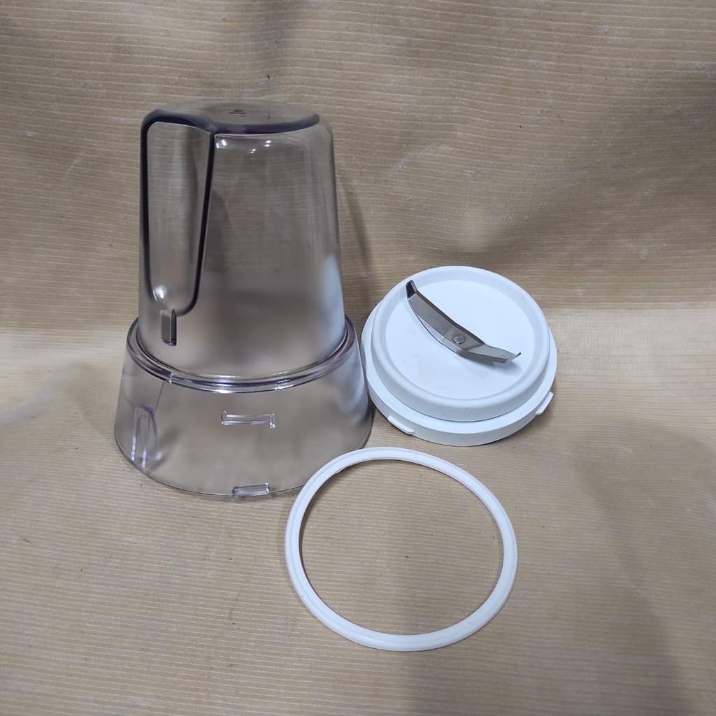 SET DRY MILL BLENDER PHILIPS HR2001 HR 2001 WET MILL CHOPPER BUMBU BLENDER ORIGINAL