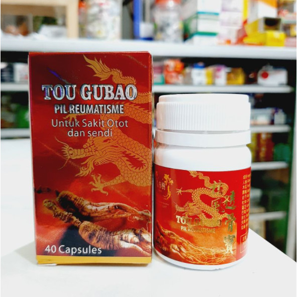 TOU GUBAO REUTISME 888 PIL OBAT NYERI SENDI BPOM ISI 40 PIL ~tgbreutisme888