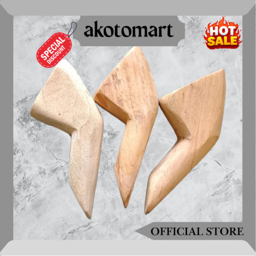 ULEKAN COBEK UKURAN BESAR / ULEKAN KAYU MURAH / ULEKAN KAYU MAHONI RJ