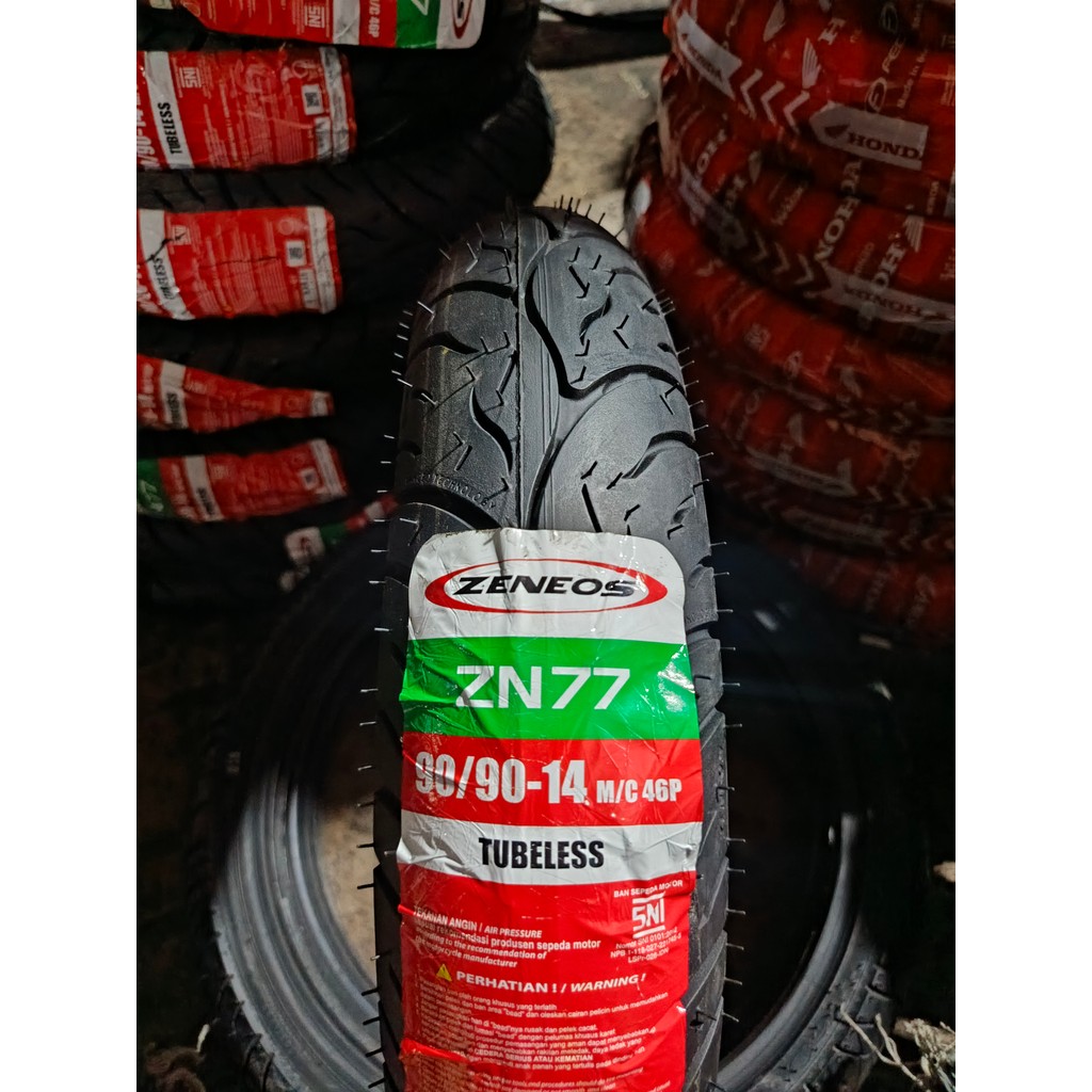 BAN ZENEOS 90/90-14 ZN77 TUBELESS
