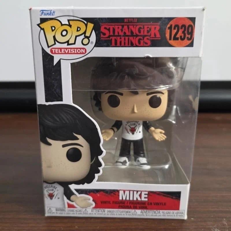Official Stranger Things Eleven Mike Funko Pop Action Doll TV #1238 1239 Limited Vinyl Figure Collec