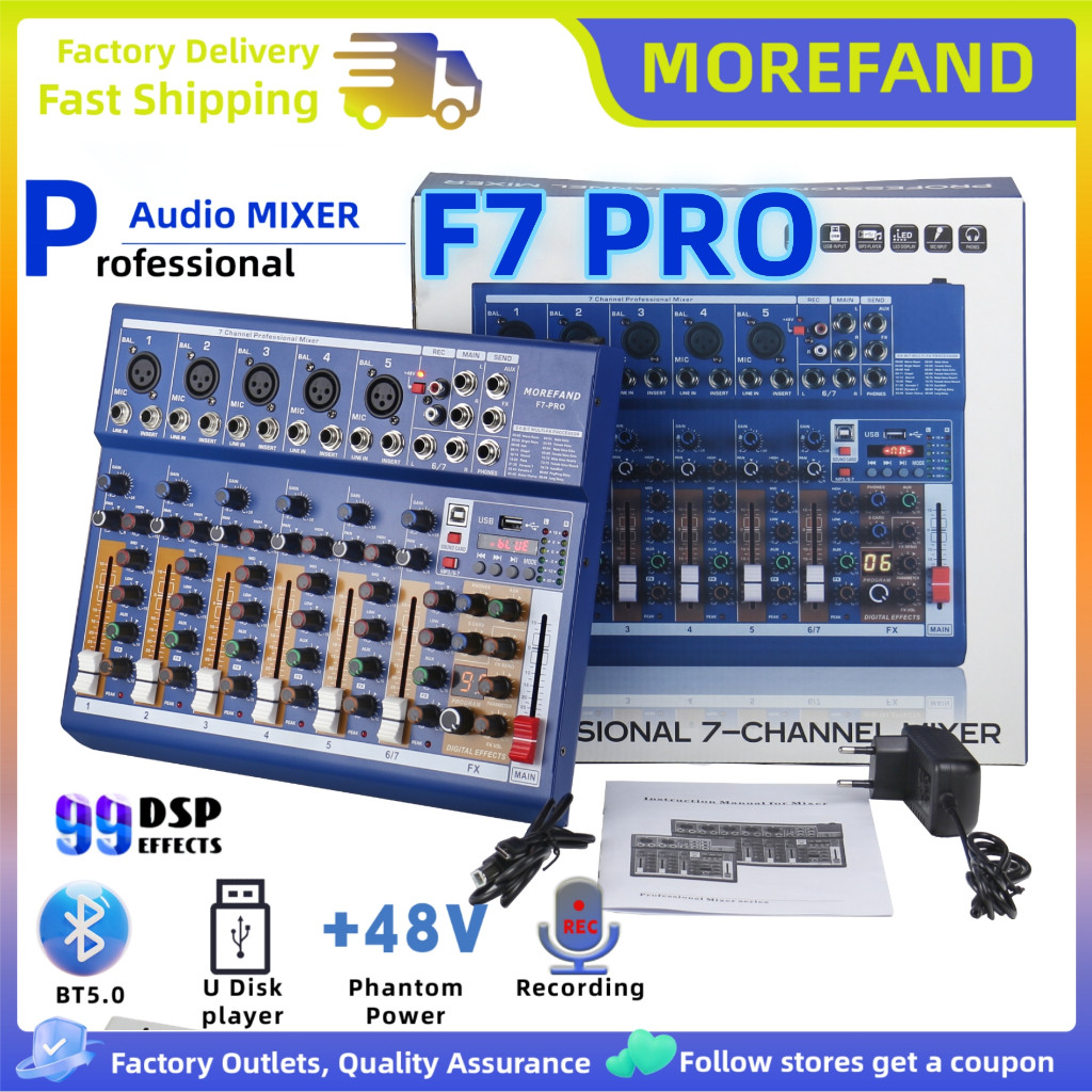AUDIO MIXER mixer profesional MG04 PRO/MG07 PRO BT mixer audio mixer ashlley Mini AUDIO