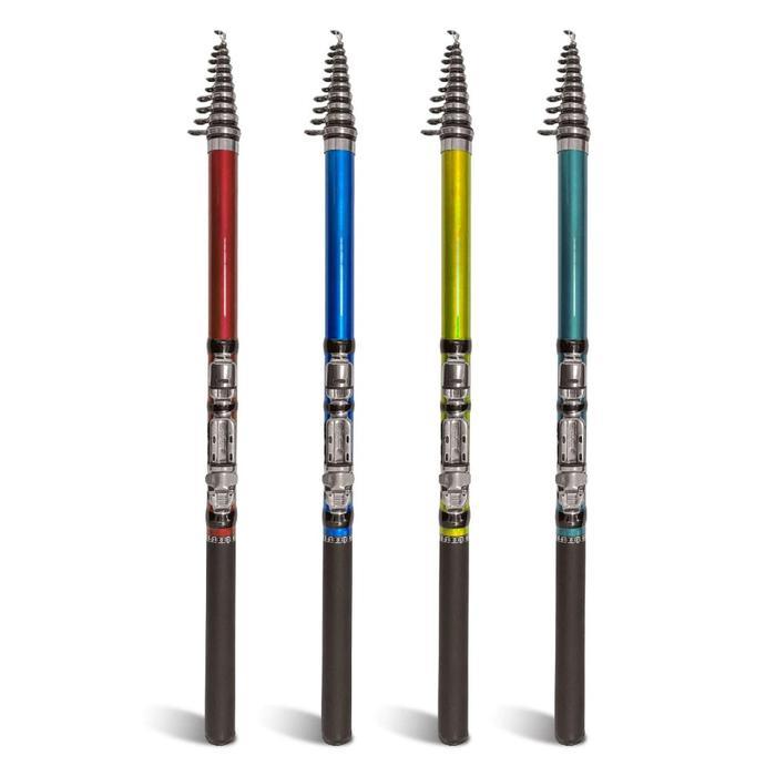 Oreo Fishing Joran Pancing Tegek Kolong JT007 Carbon Fiber Action Lentur 1.80M-4.50M Ring Guide Stai