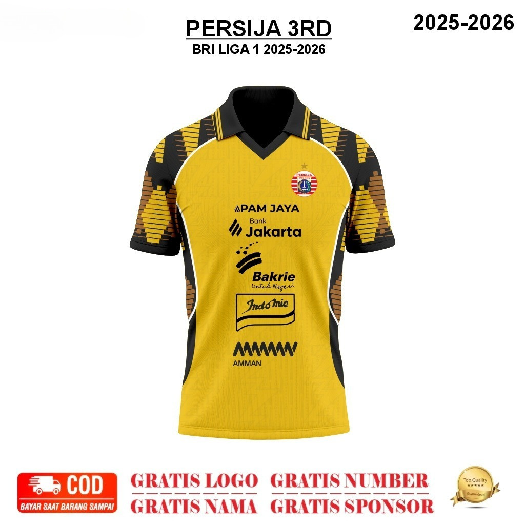 Jersey PERSIPURA Home / Away Terbaru 2025-2026 Full Printing Premium GRATIS Nama & Nomor Punggung - 