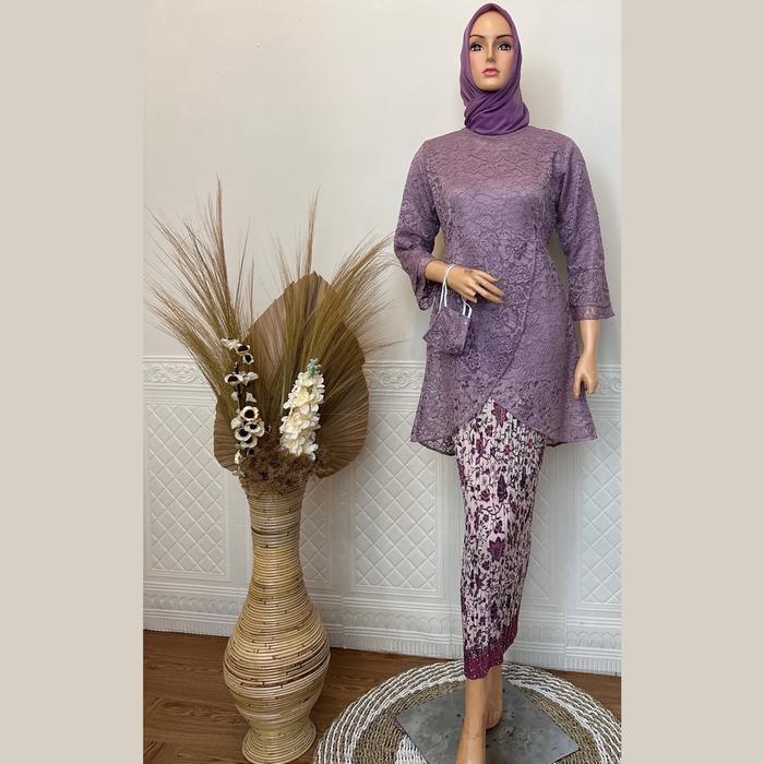 ATASAN KEBAYA ALEA JUMBO LD130/KEBAYA/KEBAYA TUNIK/KEBAYA BRUKAT/KEBAYA JUMBO/KEBAYA TERBARU/KEBAYA 