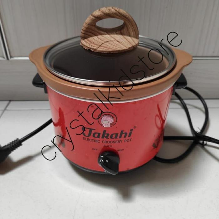 Tutup kaca slow cooker slowcooker takahi 1.2liter 1.2 liter l 1.2l 1.5l 1.8l 1.5 liter 1.8 liter 1.5