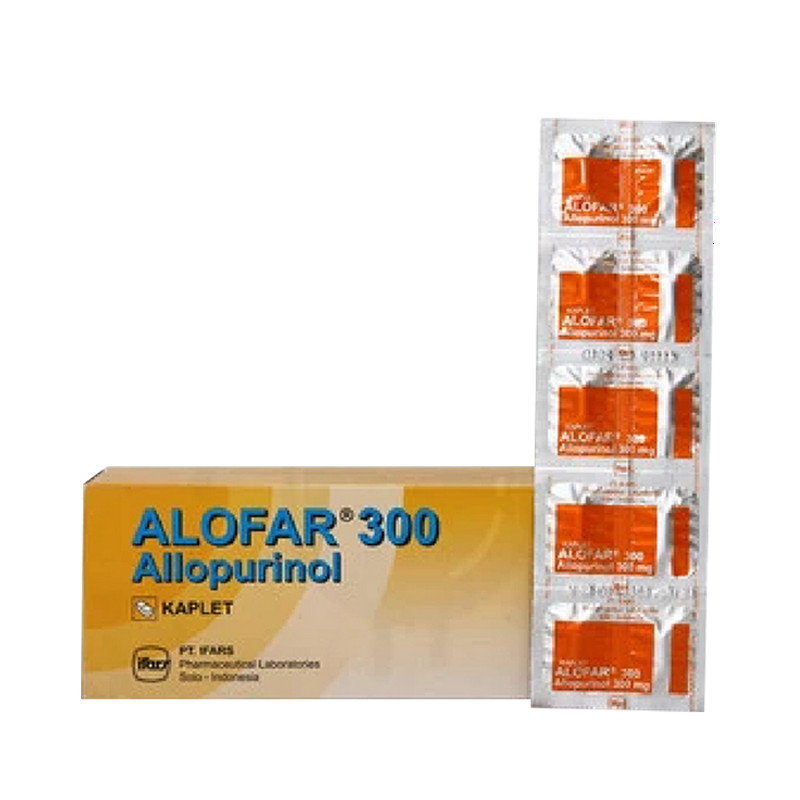 ALOFAR 300 300 MG 1 STRIP @ 10 KAPLET